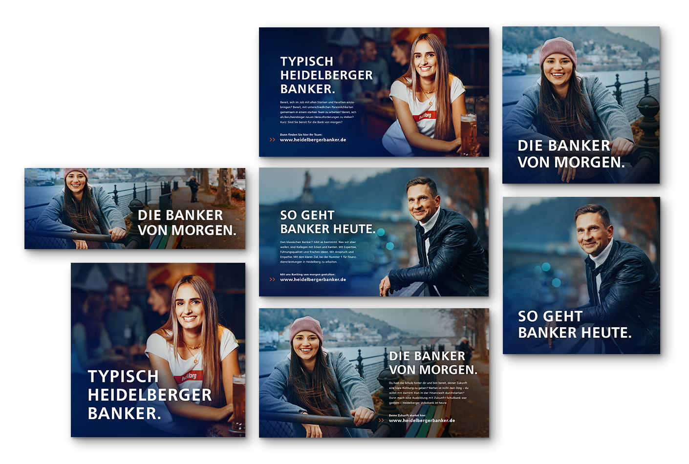 Printmedien für die Heidelberger Volksbank